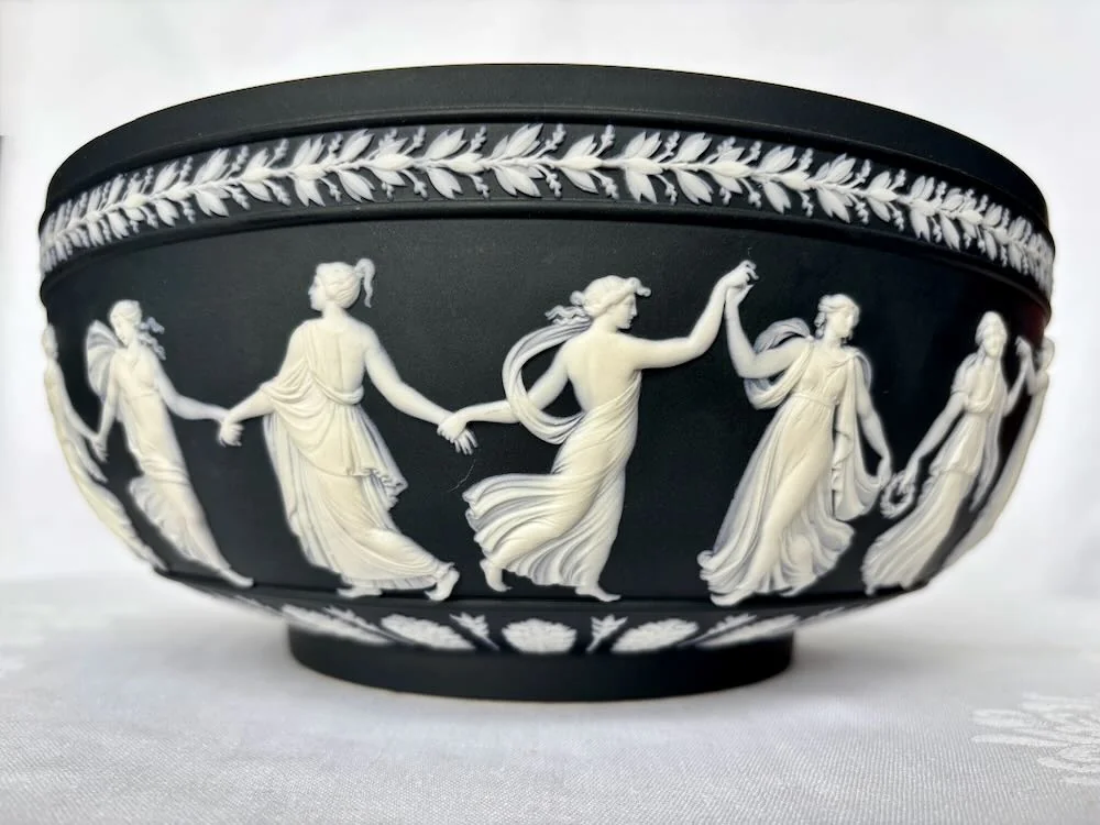 Wedgwood Dancing Hour Bowl in Black