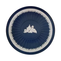 Wedgwood, Infant Academy Plate, portland blue or cobalt blue