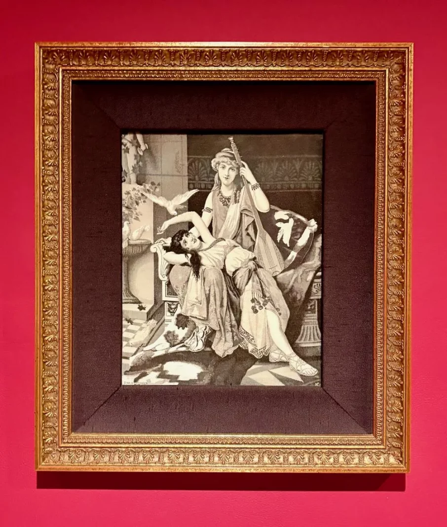 Neyret Frères Silk Painting