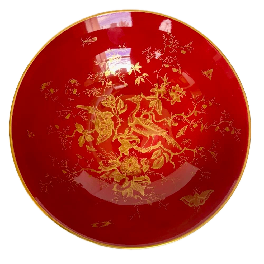 Coalport Pottery: Cairo Red and Gold