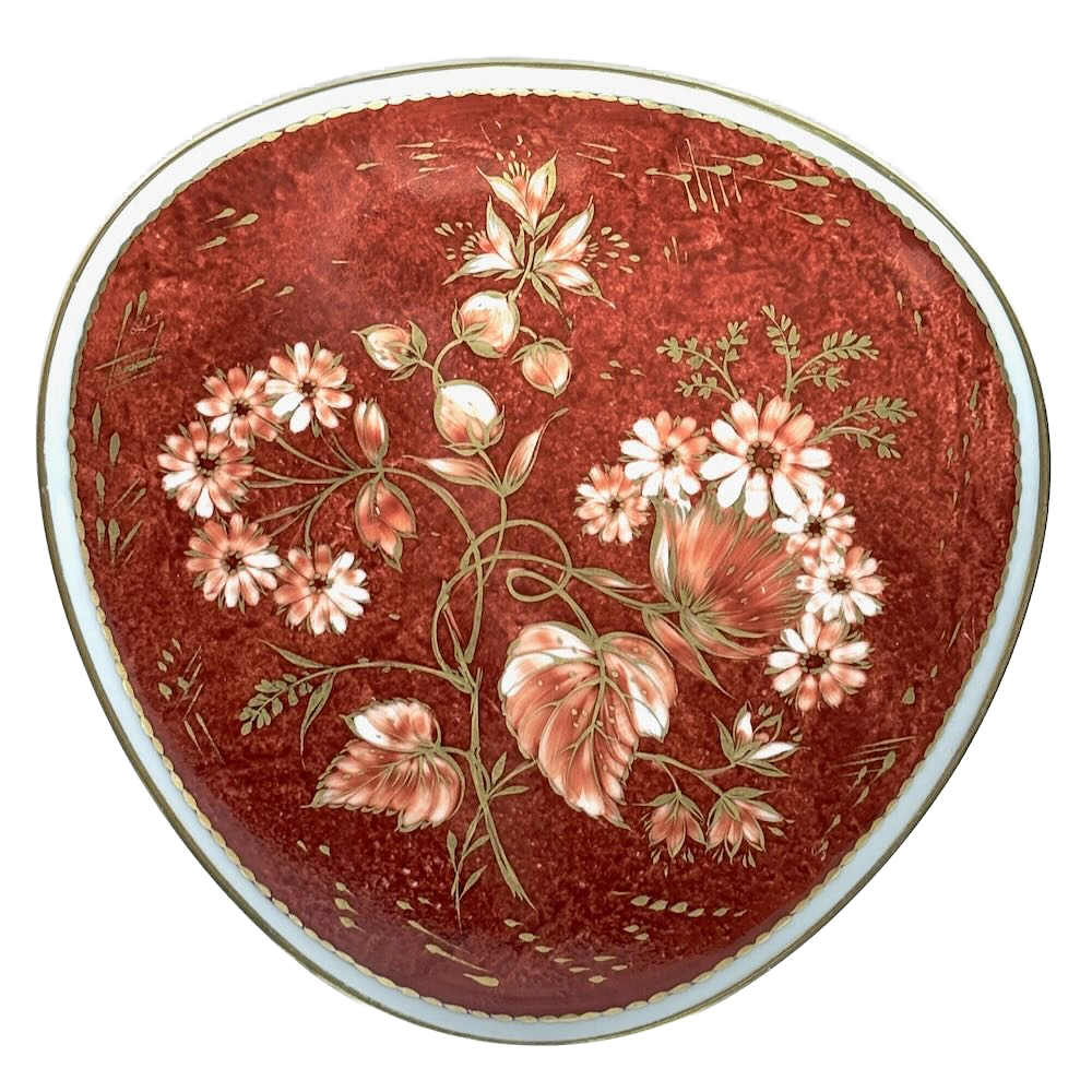 Rosenthal Zaubergarten Handgemalt Porcelain Plate – Kunstabteilung Selb, Germany, c.1950s