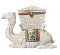 Elizabeth Arden The Royal Caravan Camel Porcelain Trinket Box c.1980s