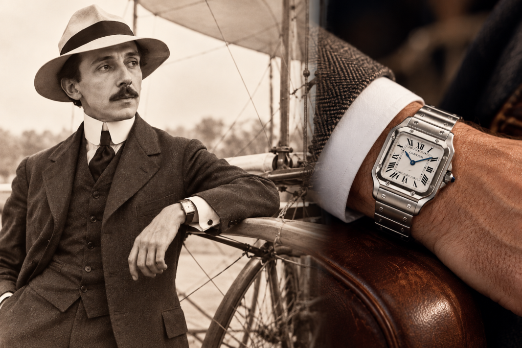 santos-watch - Atelier85 Antiques cartier history - Santos watch