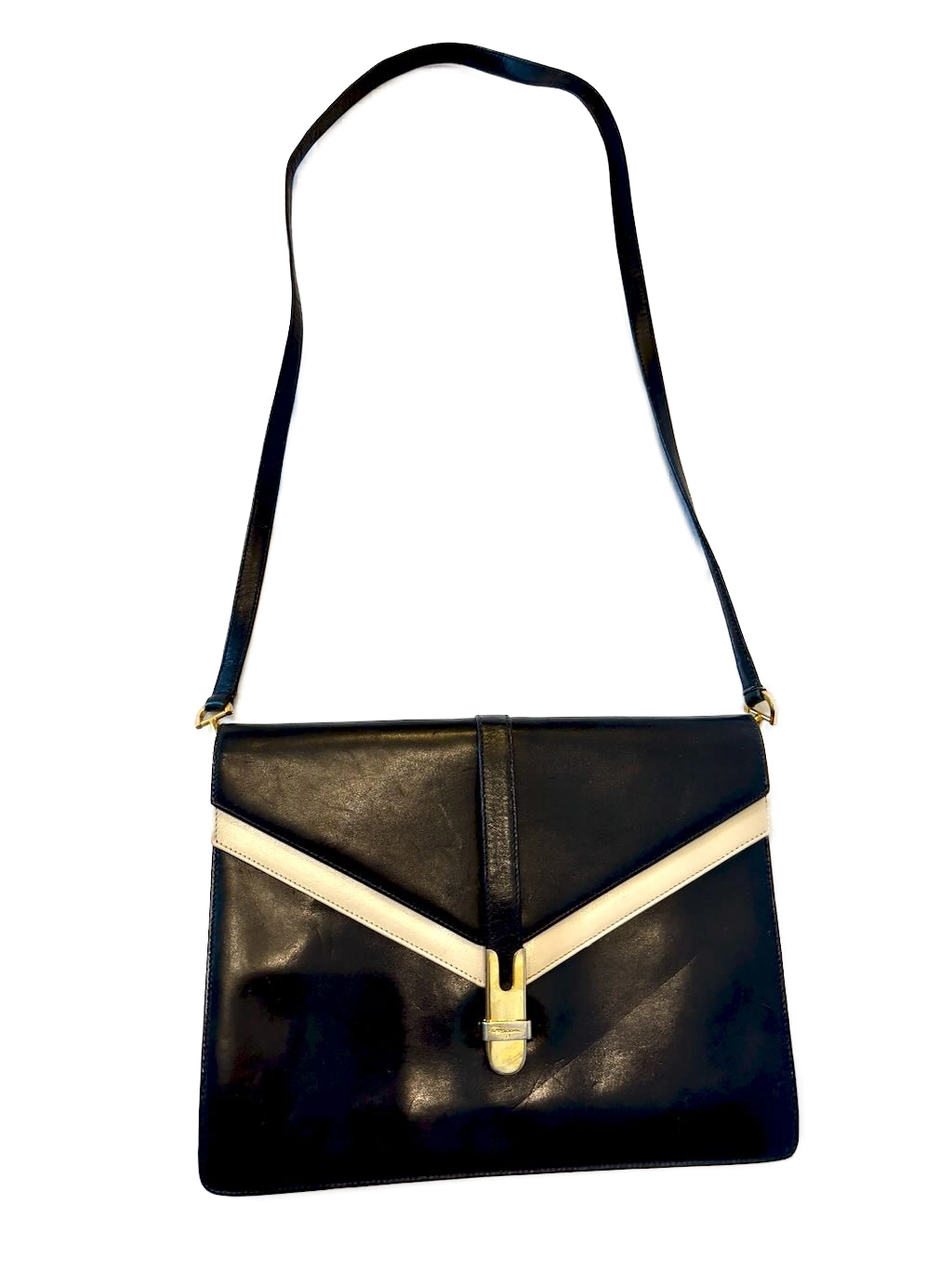 IMG_4030 - Atelier85 Antiques Vintage Salvatore Ferragamo Leather Handbag
